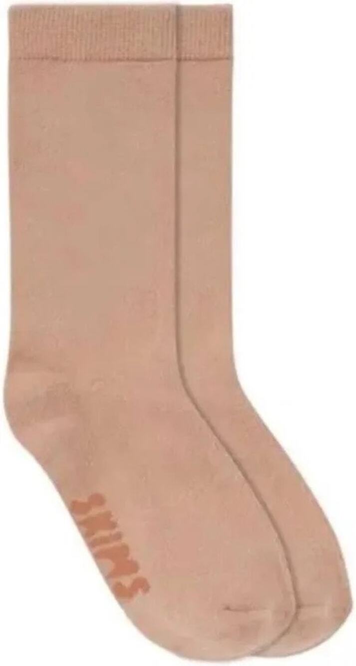 SKIMS Everyday Mid Calf Socks Clay NWT